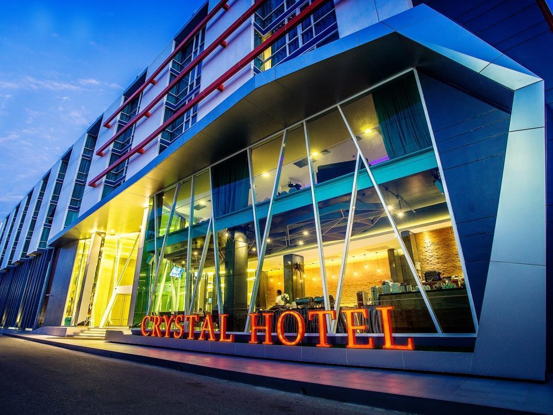 Crystal Hotel Hat Yai Ngoại thất bức ảnh